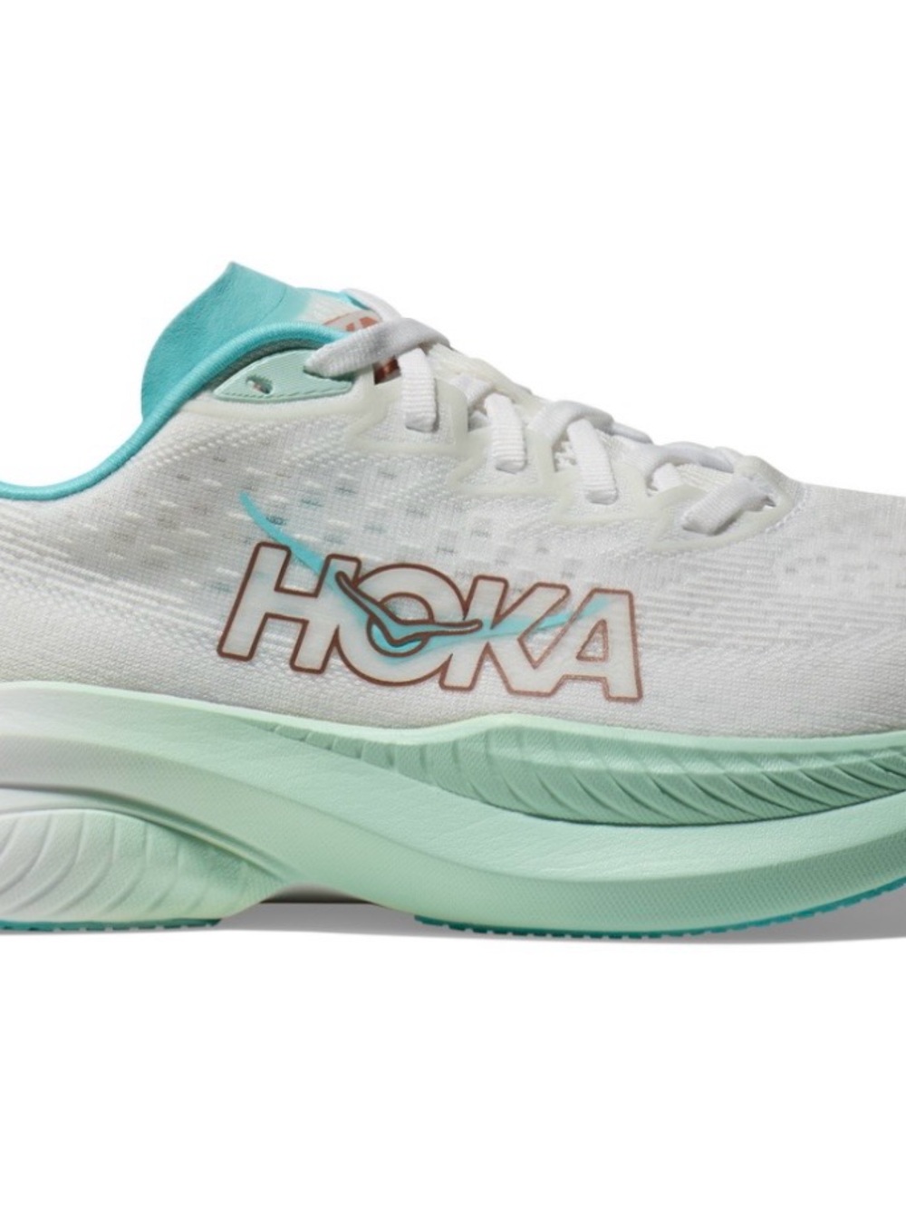 Hoka rose gold Running Shoe size 9 Mach 6